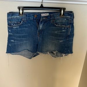 J Brand cut off shorts